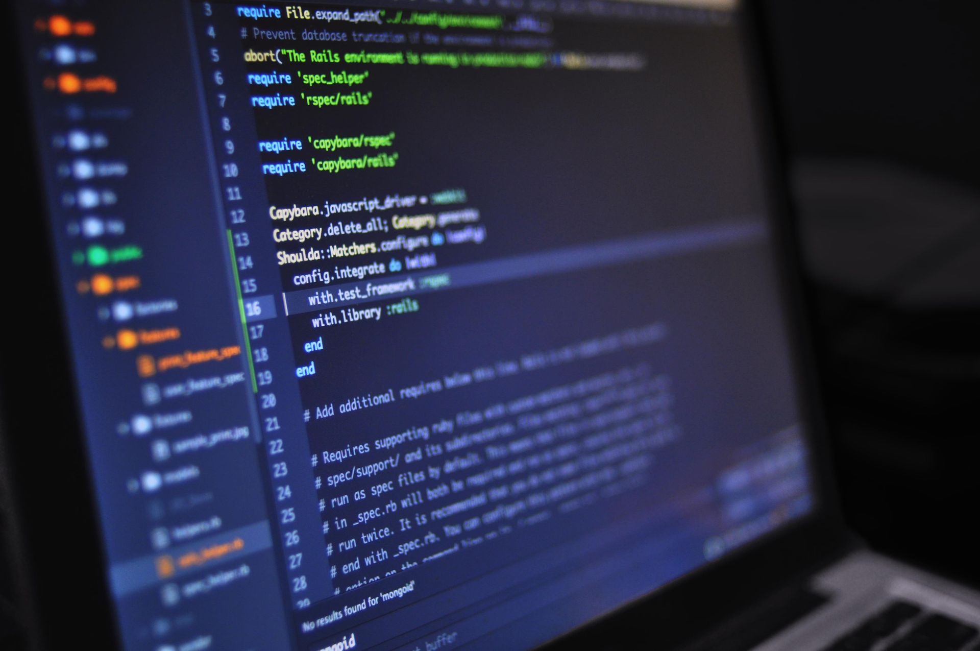 Software testing and QA workspace
